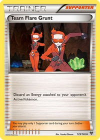 Team Flare Grunt (129/146)  - XY Base Set