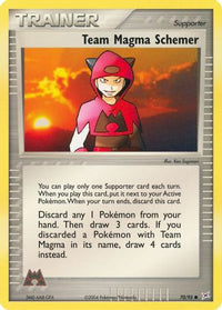 Team Magma Schemer (70/95)  - Team Magma vs Team Aqua