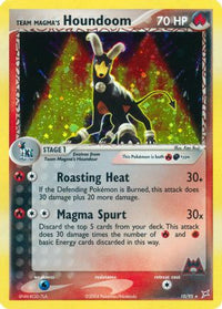 Team Magma's Houndoom (10/95) - Team Magma vs Team Aqua Holofoil