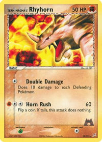 Team Magma's Rhyhorn (38/95)  - Team Magma vs Team Aqua