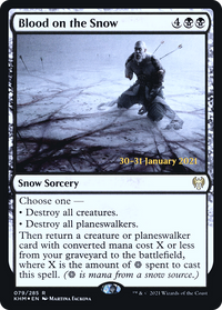 Blood on the Snow [Kaldheim Prerelease Promos]