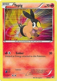 Tepig (BW02) [Noir et blanc : promotions Black Star] 