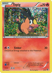Tepig (3/12) - McDonalds Promos 2011 Holofoil