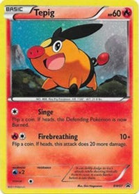 Tepig (BW07/101)  - Black and White Promos Holofoil