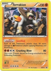 Terrakion BW71 (BW71/101)  - Black and White Promos Holofoil