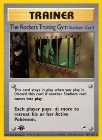 Le gymnase d'entraînement du Rocket (104/132) [Gym Heroes 1ère édition] 