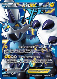 Thundurus EX (Team Plasma) (Full Art) (110/116) - Plasma Freeze Holofoil