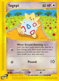 Togepi (114/147)  - Aquapolis