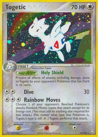 Togetic (14/109) - Team Rocket Returns Reverse Holofoil