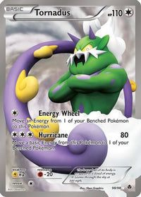 Tornadus (Full Art) (98/98) - Emerging Powers Holofoil