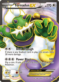 Tornadus EX (Full Art) (108/108) - Dark Explorers Holofoil