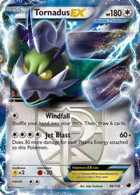 Tornadus EX (Team Plasma) (98/116) - Plasma Freeze Holofoil