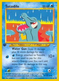 Totodile (85/105) [Neo Destiny 1ère édition] 