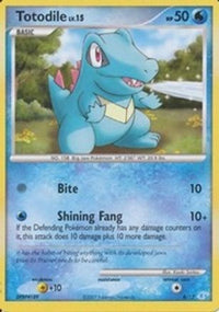 Totodile (8) - DP Trainer Kit Manaphy & Lucario