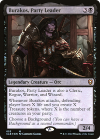 Burakos, Party Leader [Commander Legends: Battle for Baldur's Gate]