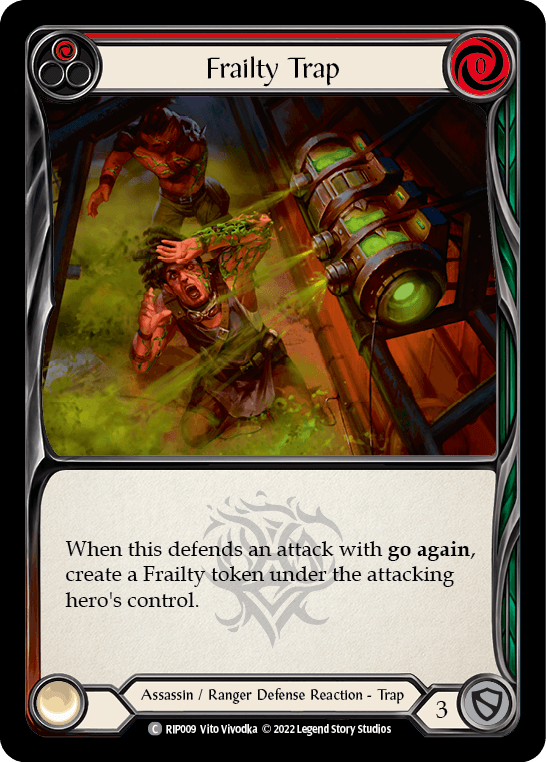 Frailty Trap (Red) [RIP009] (Outsiders Riptide Blitz Deck) - POKÉ JEUX