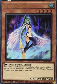 Reine Harpie [LART-EN021] Ultra Rare 