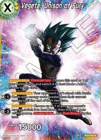 Vegeta, Unison of Fury (EX12-02) [Theme Selection: History of Vegeta] - POKÉ JEUX
