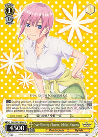 Charme débordant, Ichika Nakano (5HY/W83-E008 R) [Les quintuplés quintessentiels] 