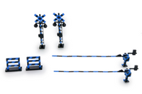 Railway Crossing（Blue×Black) (Pre-Order)