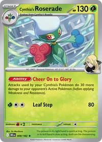 Cynthia's Roserade (8) - Prize Pack Series Cards