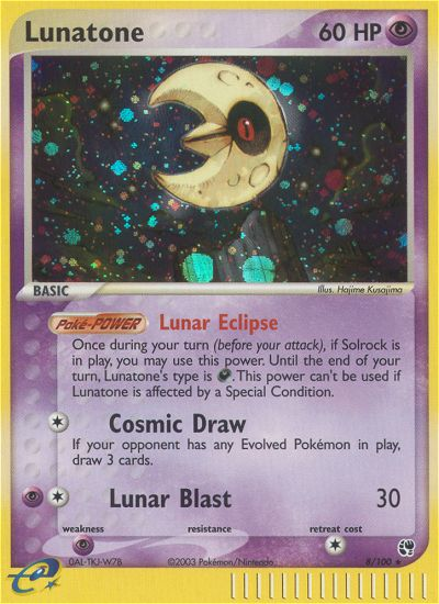 Lunatone (74/132) - Prize Pack Series Cards