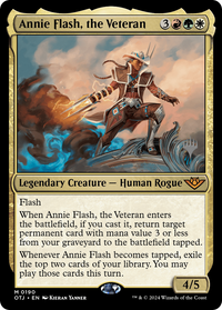 Annie Flash, the Veteran (Promo Pack) [Outlaws of Thunder Junction Promos]
