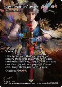 Dawn Warriors' Legacy - Mizzix's Mastery (Showcase) (FCA-041) - FINAL FANTASY: Through the Ages