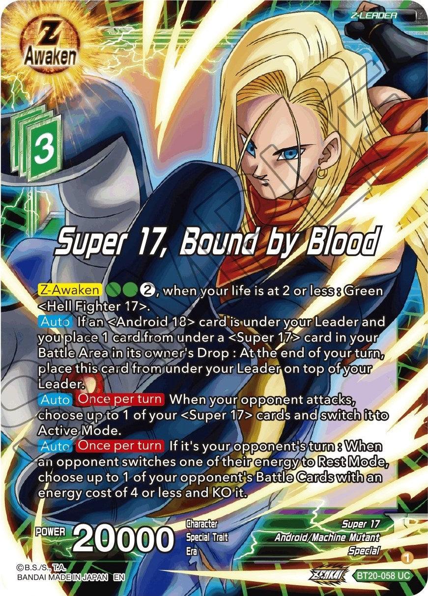 Super 17, Bound by Blood (BT20-058) [Power Absorbed] - POKÉ JEUX
