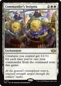 Commander's Insignia (TDC-111) - Commander: Tarkir: Dragonstorm