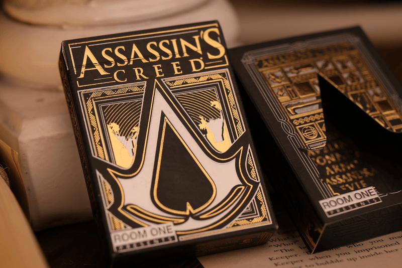 Assassin's Creed Legacy Playing Cards | BLACK HIDDEN BLADE (Pre-Order)