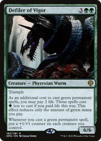 Profanateur de vigueur (Pack promotionnel) [Dominaria United Promos] 