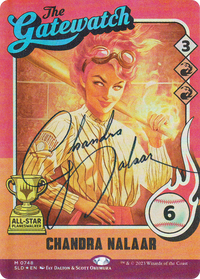 Chandra Nalaar (748) (Autographed) [Secret Lair Drop Series]