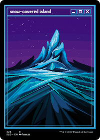 Snow-Covered Island (SLD-326) - Secret Lair Drop Etched Foil