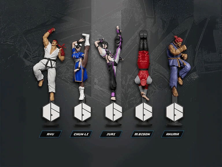 STREET FIGHTER 6 Dynamic Stance Pen Blind Boxï¼‰ (Pre-Order)