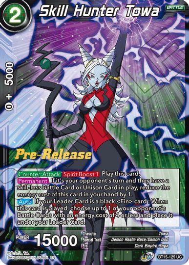 Skill Hunter Towa (BT15-125) [Saiyan Showdown Prerelease Promos] - POKÉ JEUX