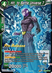 Hit, to Battle Universe 7 (BT16-062) [Realm of the Gods Prerelease Promos] - POKÉ JEUX