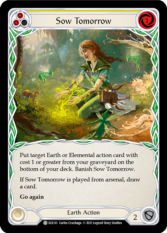 Sow Tomorrow (Yellow) [ELE141] (Tales of Aria) 1st Edition Normal - POKÉ JEUX