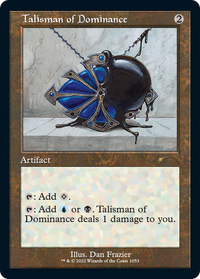 Talisman of Dominance (SLD-1053) - Secret Lair Drop Etched Foil