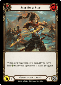 Scar for a Scar [IRA009-P] (Ira Welcome Deck) 1st Edition Normal - POKÉ JEUX