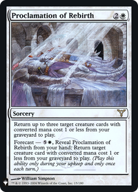 Proclamation of Rebirth [Mystery Booster]