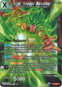 Kale, Savage Berserker (BT11-004) [Vermilion Bloodline Prerelease Promos] - POKÉ JEUX