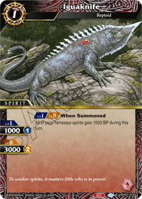 Iguaknife (BSS01-025) [L'aube de l'histoire] 