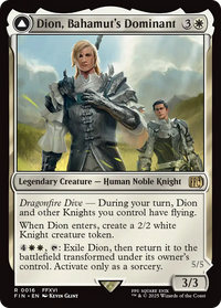Dion, Bahamut's Dominant (FIN-016) - FINAL FANTASY