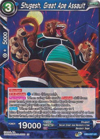 Shugesh, Great Ape Assault (DB3-037) [Giant Force] - POKÉ JEUX