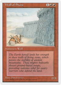 Wall of Stone [Fourth Edition]