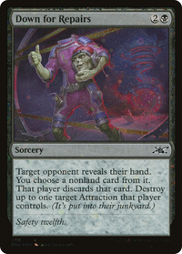 En panne pour réparations (Galaxy Foil) [Unfinity] 