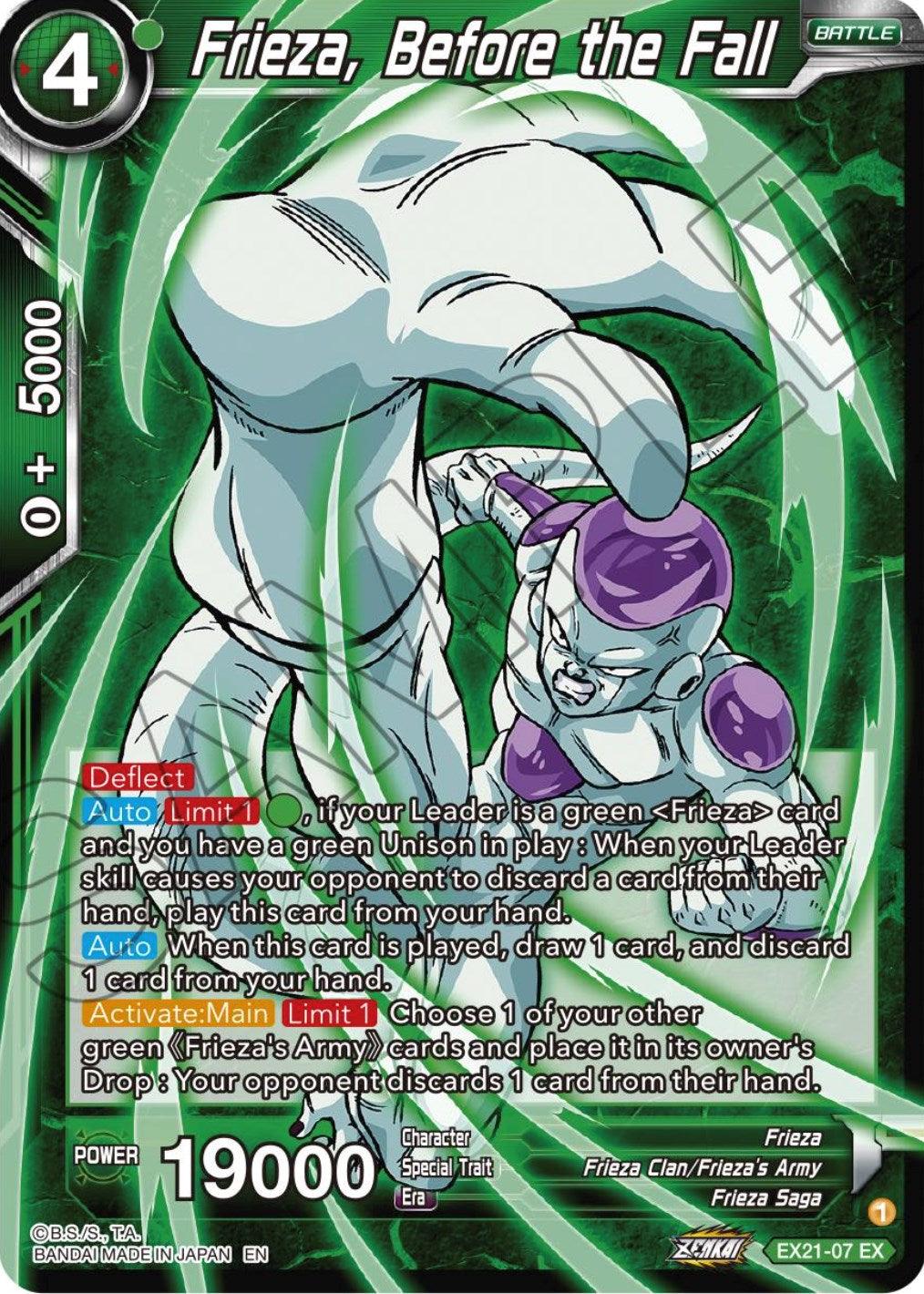 Frieza, Before the Fall (EX21-07) [5th Anniversary Set] - POKÉ JEUX