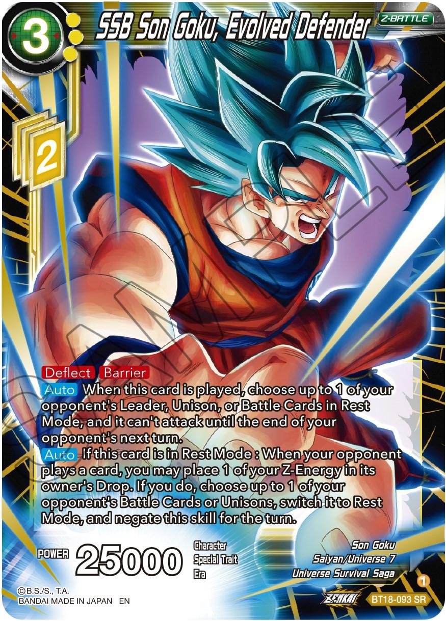 SSB Son Goku, Evolved Defender (BT18-093) [Dawn of the Z-Legends] - POKÉ JEUX
