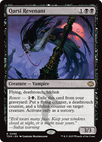 Qarsi Revenant (TDM-086) - Tarkir: Dragonstorm Foil